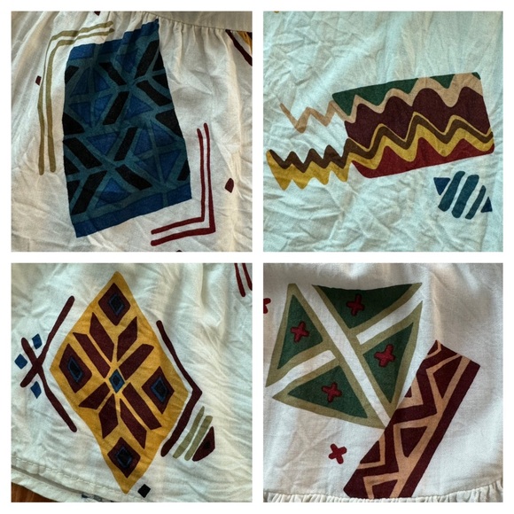 BANJO Vintage Western Wear Tiered Skirt - Picture 6 of 9